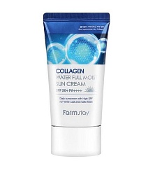 Солнцезащитный увлажняющий крем (50 мл), FarmStay Collagen Water Full Moist Sun Cream SPF 50+ PA++++