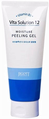 Пилинг-гель для лица с витамином B8, Jigott Vita Solution 12 Moisture Peeling Gel