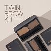 Тени для бровей, серо-коричневые. MISSHA Twin Brow Kit (No.2/Gray Brown)