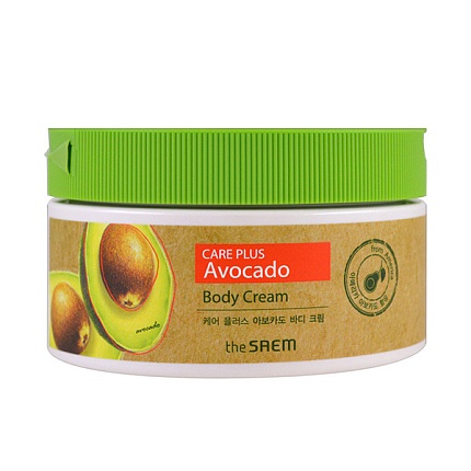 Крем для тела с авокадо, The Saem Care Plus Avocado Body Cream