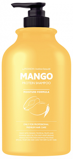 Шампунь с маслом манго (500 мл), Evas Pedison Institute-Beaute Mango Rich Protein Hair Shampoo
