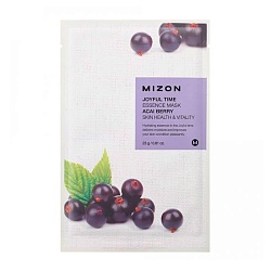 Омолаживающая маска с ягодами асаи, Mizon Joyful Time Essence Mask - Acai Berry