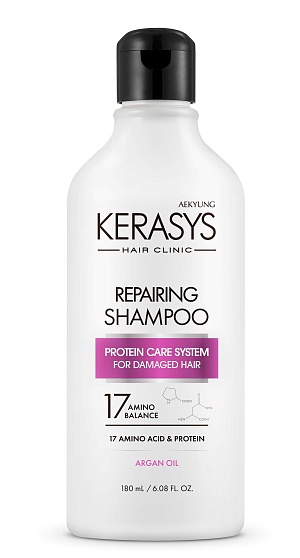 Восстанавливающий шампунь для волос (180 мл), Kerasys Damage Care Repairing