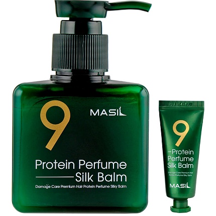 mini Бальзам 3-в-1 для сухих волос (20 мл), Masil 9 Protein Perfume Silk Balm