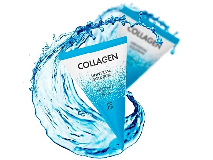Ночная маска с коллагеном для упругости (5 мл), J:ON Collagen Universal Solution Sleeping Pack