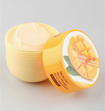 Крем для тела и лица с манго, FarmStay Real Mango All-in-One Cream