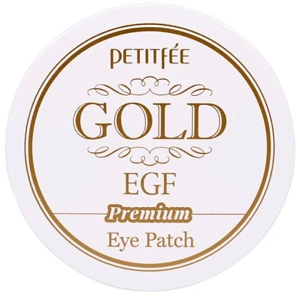 Антивозрастные патчи с частицами золота, Petitfee Premium Gold & EGF Eye Patch