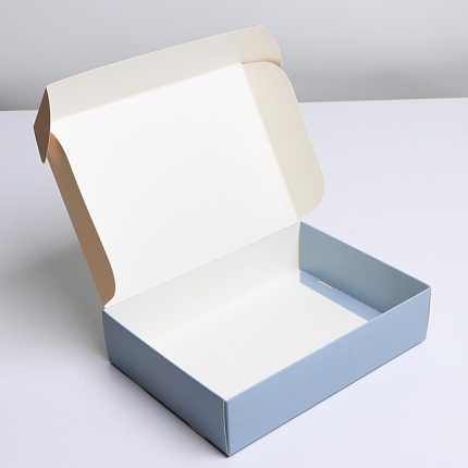 Коробка складная «Счастливых моментов», 21 × 15 × 5 см