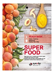 Тканевая маска с персиком, Eyenlip Super Food Peach Mask