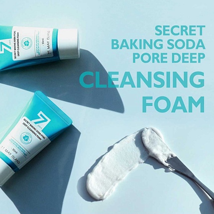 Глубокоочищающая пенка с содой (30 мл), May Island Secret Baking Soda Pore Deep Cleansing Pore
