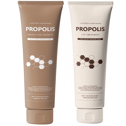 Питательный набор для волос с прополисом, Evas Pedison Institut-Beaute Propolis Protein