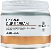Восстанавливающий крем с муцином улитки (70 мл), Lebelage Dr. Snail Cure Cream