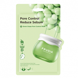 Себорегулирующая тканевая маска с зеленым виноградом, Frudia Green Grape Pore Control Mask