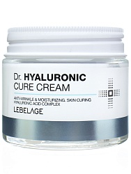Увлажняющий крем с гиалуроновой кислотой, Lebelage Dr. Hyaluronic Cure Cream, 70 мл