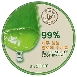Средство с алоэ The Saem Jeju Fresh Aloe Soothing Gel