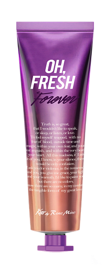 Крем для рук с ароматом цветов ириса (30 мл), Kiss by Rosemine Fragrance Hand Cream - Oh, Fresh Forever, 30 мл