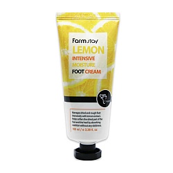 Освежающий крем для ног с лимоном, FarmStay Lemon Intensive Moisture Foot Cream