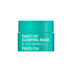 Ночная маска для губ с центеллой (3 гр), FarmStay Daily lip sleeping mask cica madeca