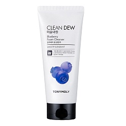 Пенка умывания с черникой, Tony Moly Clean Dew Blueberry Foam Cleanser