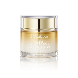 Омолаживающий крем с икрой и золотом, JMsolution Active Golden Caviar Nourishing Cream Prime, 60 мл