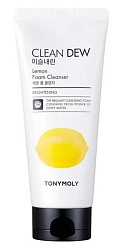 Пенка для лица с лимоном, Tony Moly Clean Dew Seed Foam Cleanser Lemon
