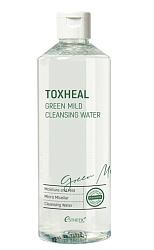 Жидкость для снятия макияжа (для чувствительной кожи), Esthetic House Toxheal Green Mild Cleansing Water