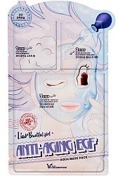 Комплексная маска для возрастной кожи, Elizavecca 3-Step Anti-Aging EGF Aqua Mask Sheet