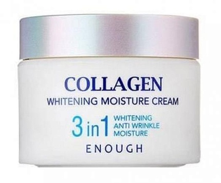 Осветляющий крем с коллагеном (50 мл), Enough Collagen Whitening Moisture Cream 3 in 1