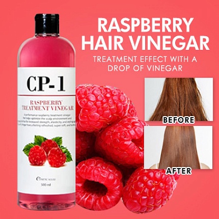 Кондиционер-ополаскиватель на основе малинового уксуса (500 мл), Esthetic House CP-1 Raspberry Treatment Vinegar