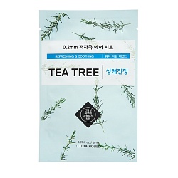 Успокаивающая маска с чайным деревом, Etude House Therapy Air Mask Tea Tree