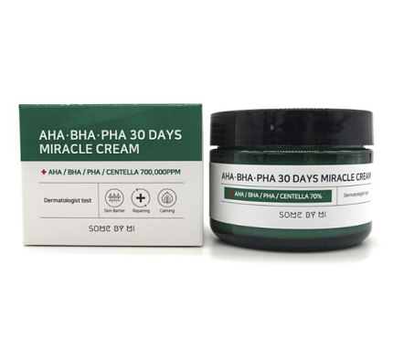 Восстанавливающий крем для проблемной кожи, Some By Mi AHA-BHA-PHA 30