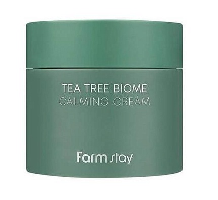Успокаивающий крем с экстрактом чайного дерева, FarmStay Tea Tree Biome Calming Cream