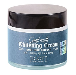 Осветляющий крем с молочными протеинами (70 мл), Jigott Goat Milk brightening cream