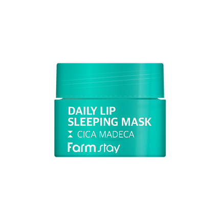 Ночная маска для губ с центеллой (3 гр), FarmStay Daily lip sleeping mask cica madeca