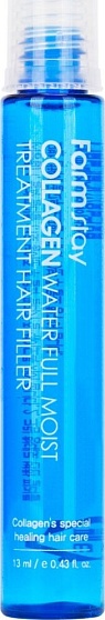 Филлер-маска для волос с коллагеном (13 мл), FarmStay Collagen Water Full Moist Treatment Hair Filler