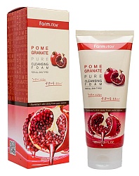 Гранатовая пенка для умывания, FarmStay Pomegranate Pure Cleansing Foam