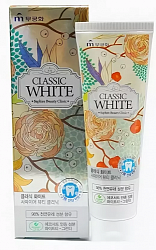 Отбеливающая зубная паста с ароматом мяты и зеленого чая, MUKUNGHWA Saphire Beauty Clinic Classic White, 110 гр
