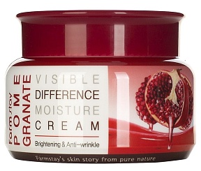 Крем для лица с гранатом (100 мл), FarmStay Visible Difference Moisture Cream Pomegranate