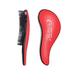 Расчёска для волос (красная) Esthetic House Hair Brush For Easy Comb Red