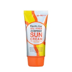 Солнцезащитный крем без масел (SPF 50+), FarmStay Oil-Free UV Defence Sun Cream