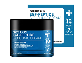 Антивозрастной крем для лица с пептидами (60 мл), Fortheskin EGF Peptide Bio-Clinic Cream