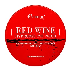 Омолаживающие патчи с красным вином, Esthetic House Red Wine Hydrogel Eye Patch
