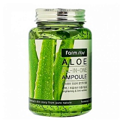 Сыворотка с экстрактом алоэ для лица (250 мл), FarmStay Aloe All-In One Ampoule