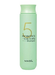 Шампунь для глубокого очищения кожи головы  (300 мл), Masil 5 Probiotics Scalp Scaling Shampoo