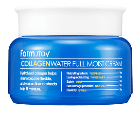 Увлажняющий крем с коллагеном, FarmStay Collagen Water Full Moist Cream