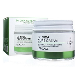 Крем с центеллой азиатской, Lebelage Dr. Cica Cure Cream, 70 мл