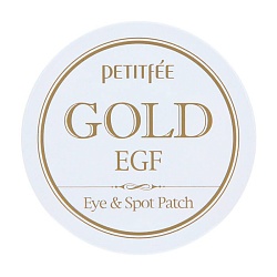 Патчи для век с золотом, Petitfee Gold & EGF Eye & Spot Patch