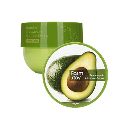 Крем для тела с авокадо (300 мл), FARMSTAY Real Avocado All-In-One Cream