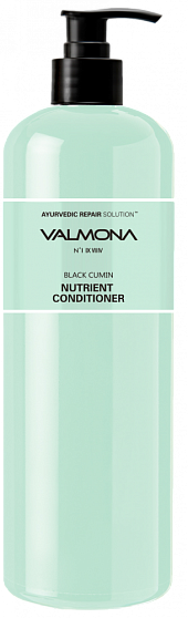 Кондиционер на основе трав для поврежденных волос (480 мл), Valmona Ayurvedic Repair Solution Black Cumin Nutrient Conditioner