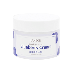 Крем для лица питательный с голубикой, LanSkin blueberry cream
